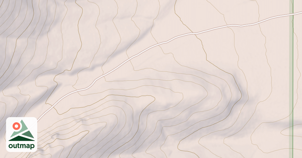 Map of SURRETT CANYON