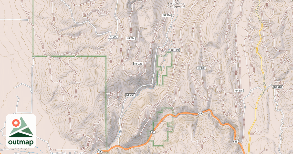 Map of GOOSE CREEK