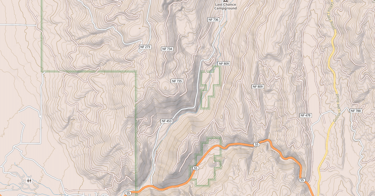 Map preview of GOOSE CREEK
