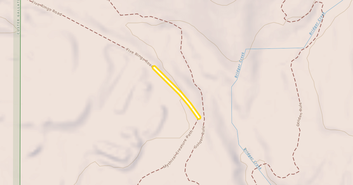 Map preview of Five Rings Road