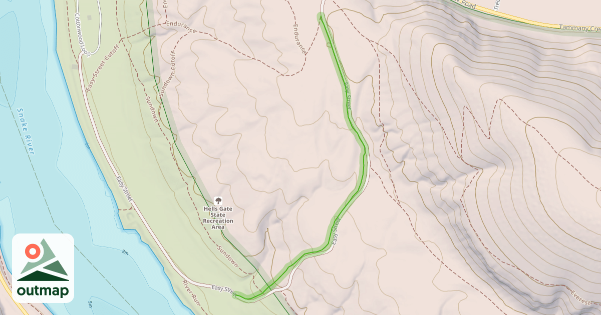 Map of Old Billy