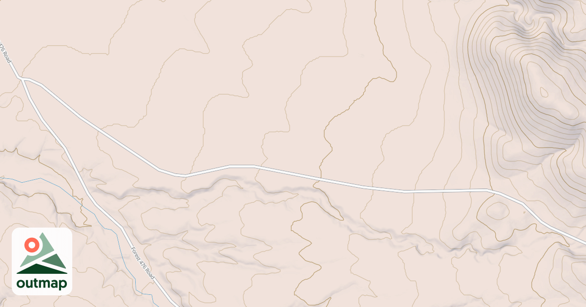 Map of USFS National Forest System Roads {151BD6B9-9059-4350-8068-F743FEB13F0D}