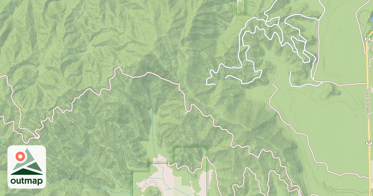 Map of GLEASON RIDGE
