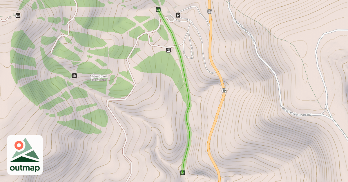 Map of Last Chance Gulch