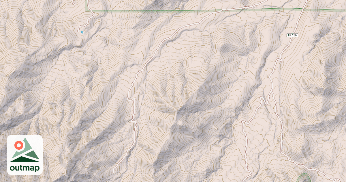 Map of DEAD STEER MESA