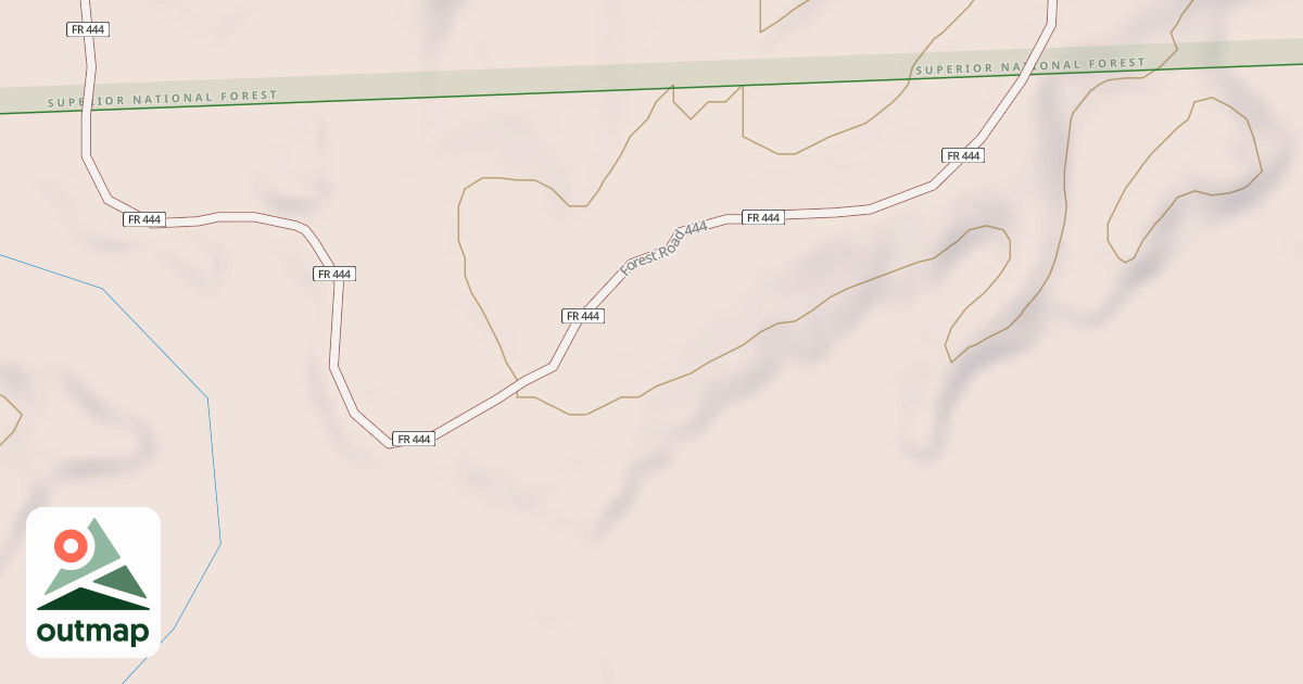 Map of Kaw Triangle Crocket