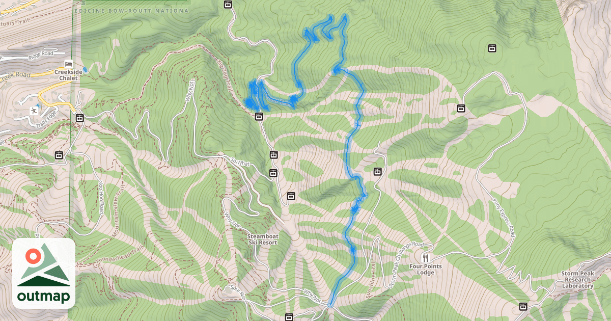 Map of Pioneer Trail
