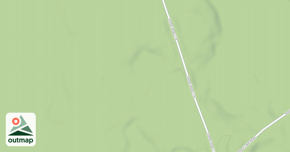 Map of FR 174J