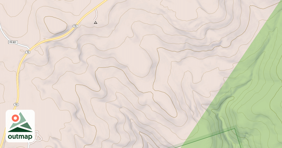 Map of BATTLE SPUR 1Z