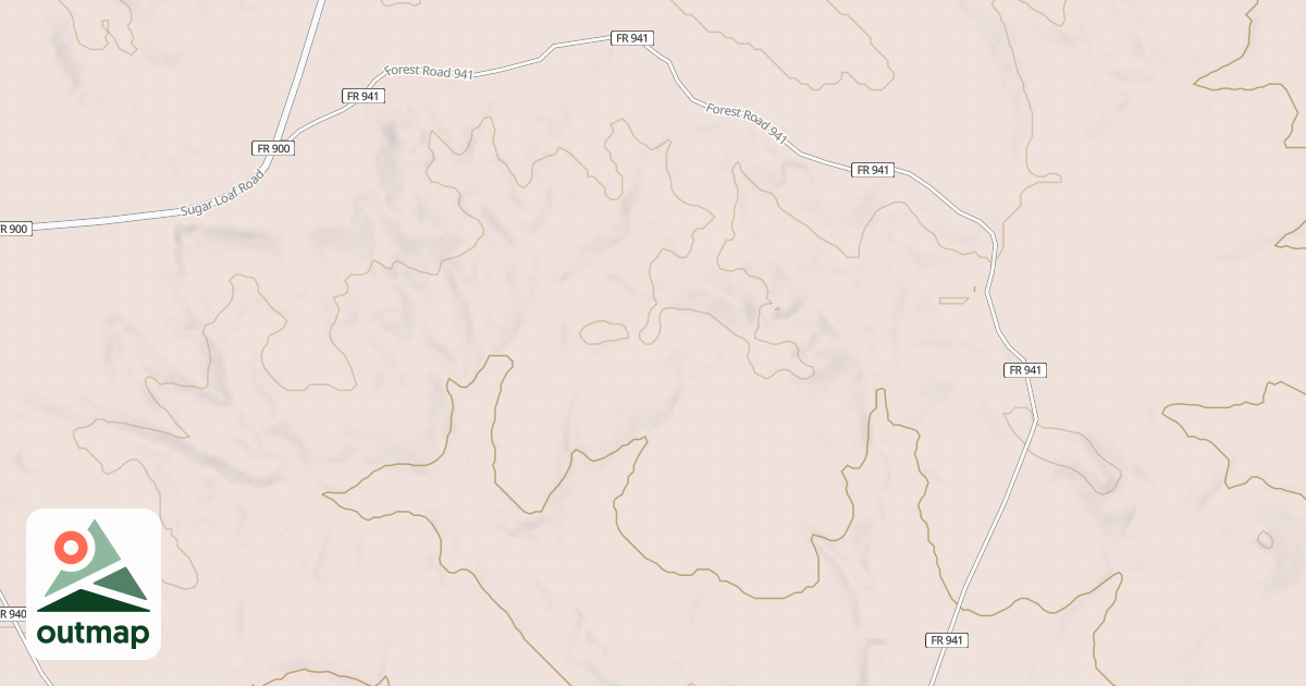 Map of USFS Motor Vehicle Use Map Roads {1E81DEDB-9785-4864-9483-987DD4FDA885}