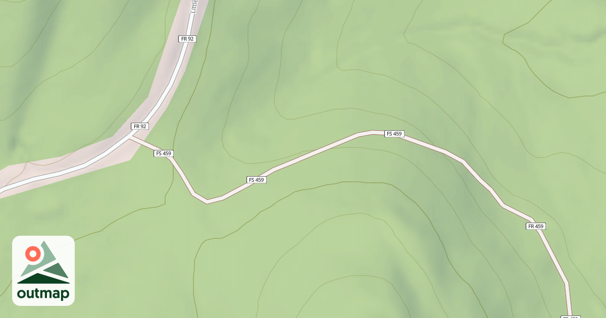 Map of WOODSTOCK RESERVOIR