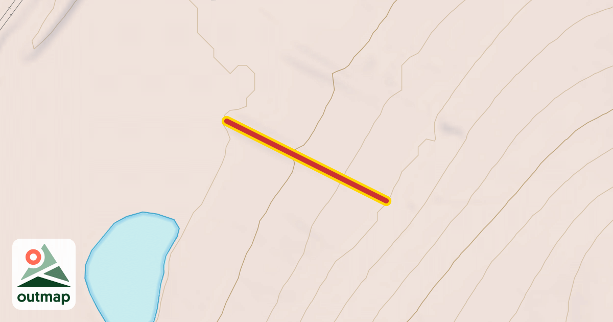 Map of Tubing Tow Rope