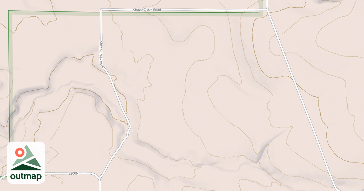 Map of WEST HAWS