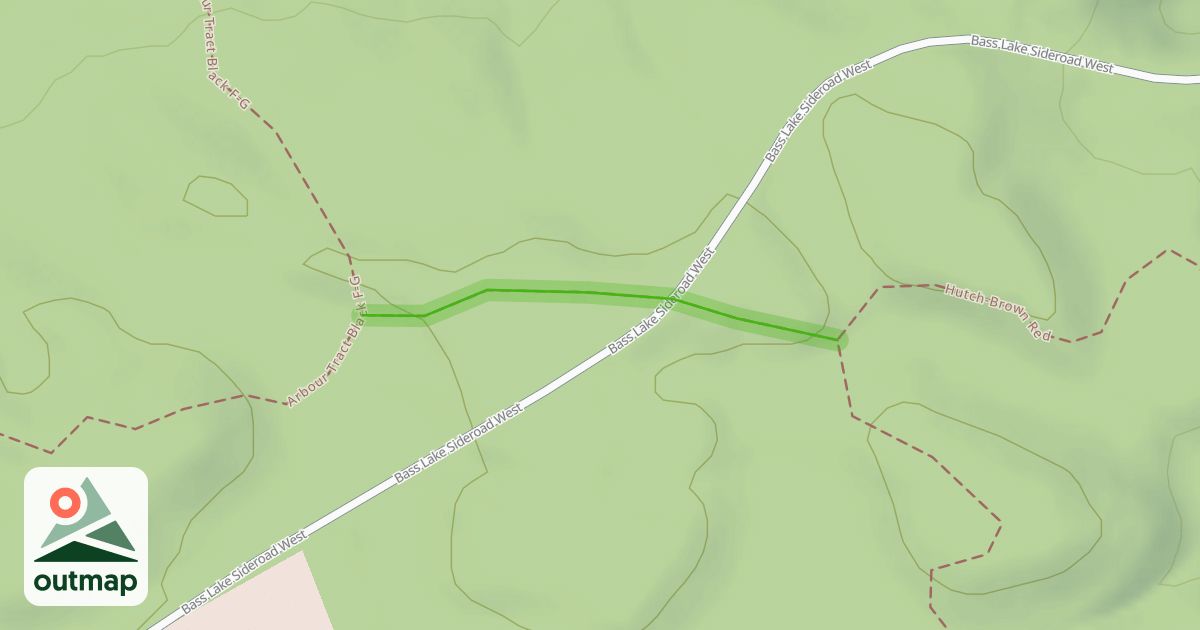 Map of Arbour to Hutch Connector