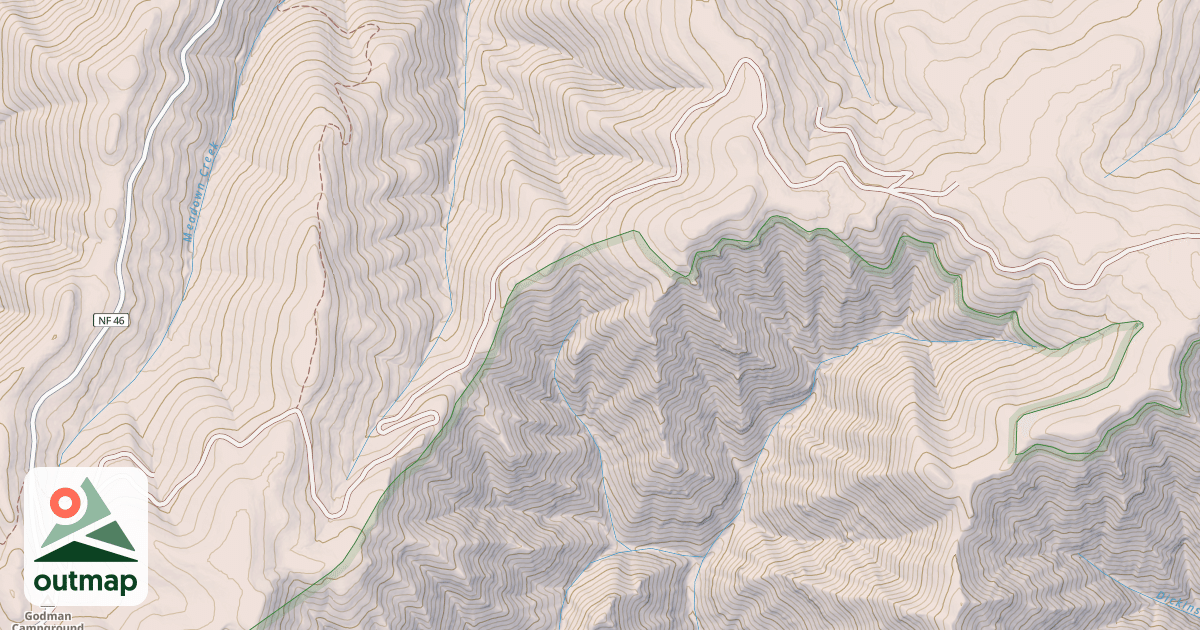 Map of Goose Corral