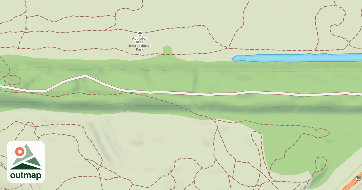 Map of Appleton Area Recreational Park