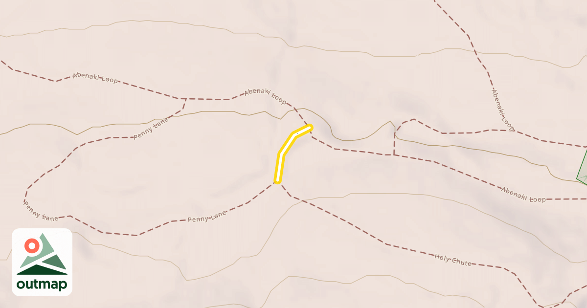 Map of Holy Chute