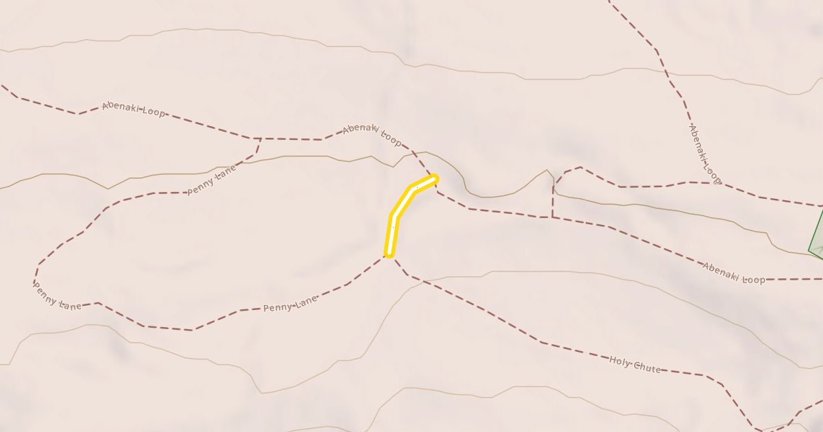 Map preview of Holy Chute