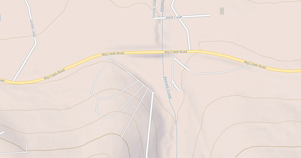 Map preview of DANIELS LOOP