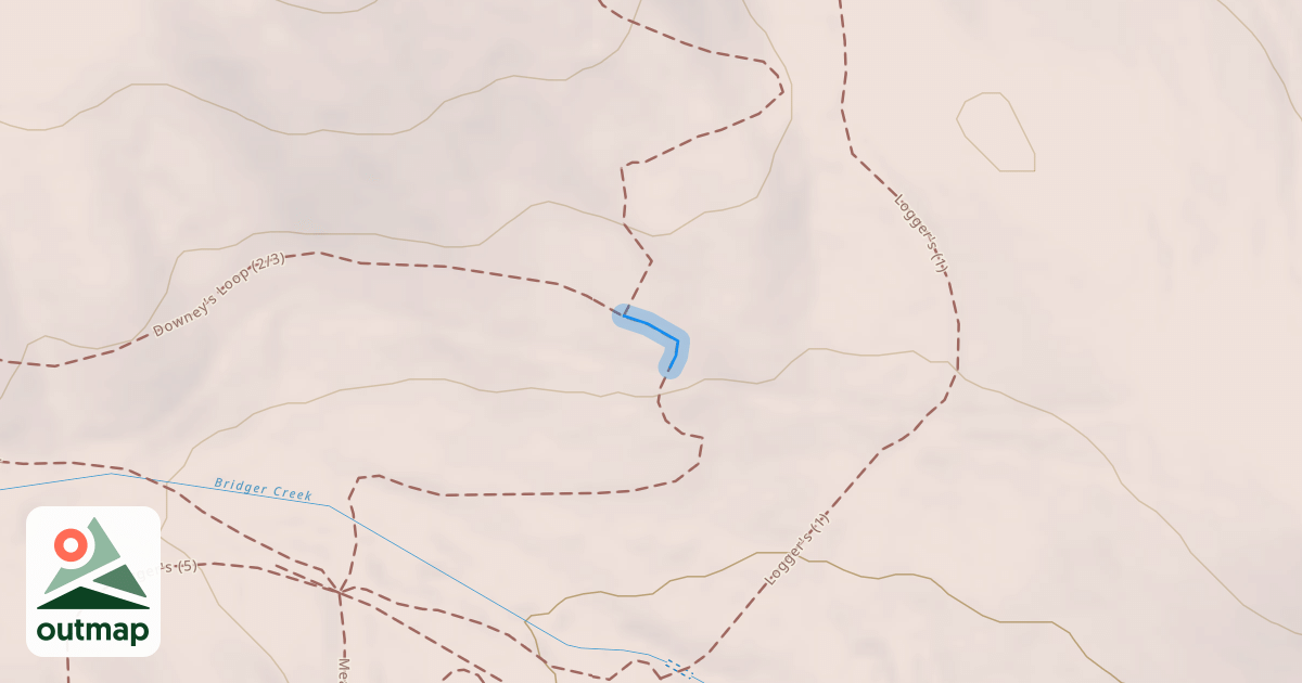 Map of Downey’s Loop (1/3)