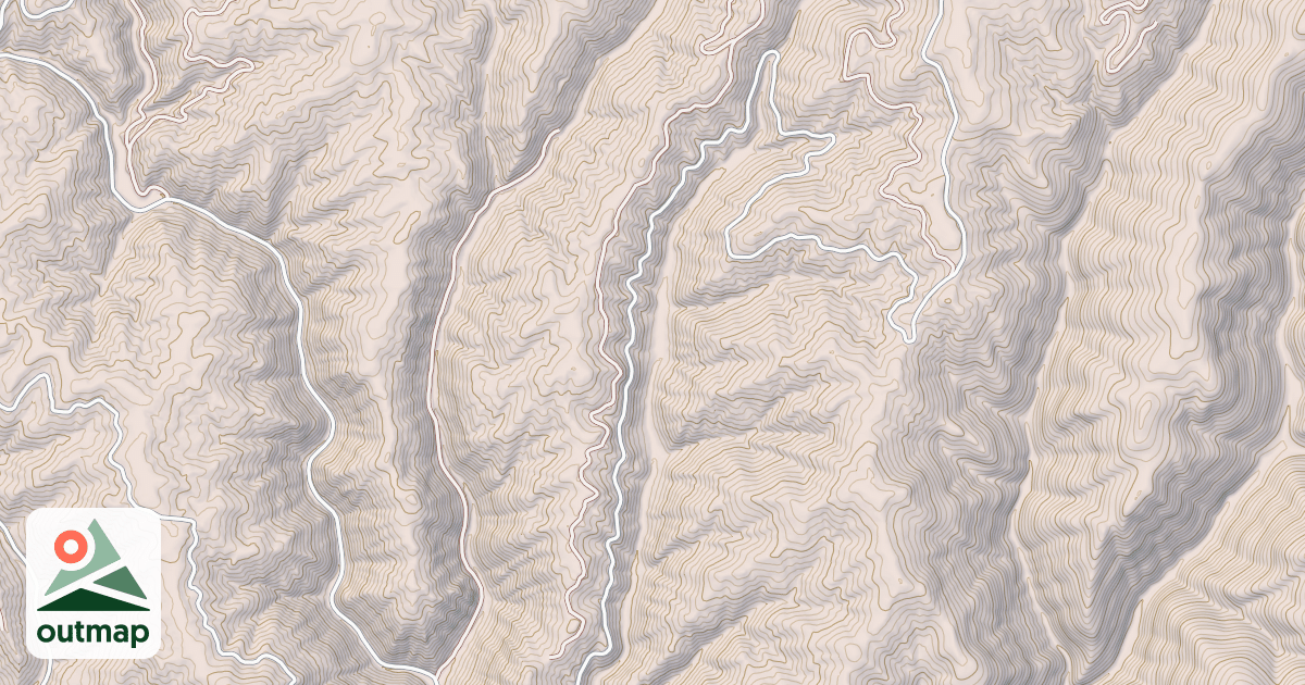 Map of MIDDLE RIDGE