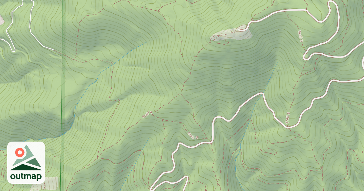 Map of Canfield Mtn Tr Cmplex Tr-1
