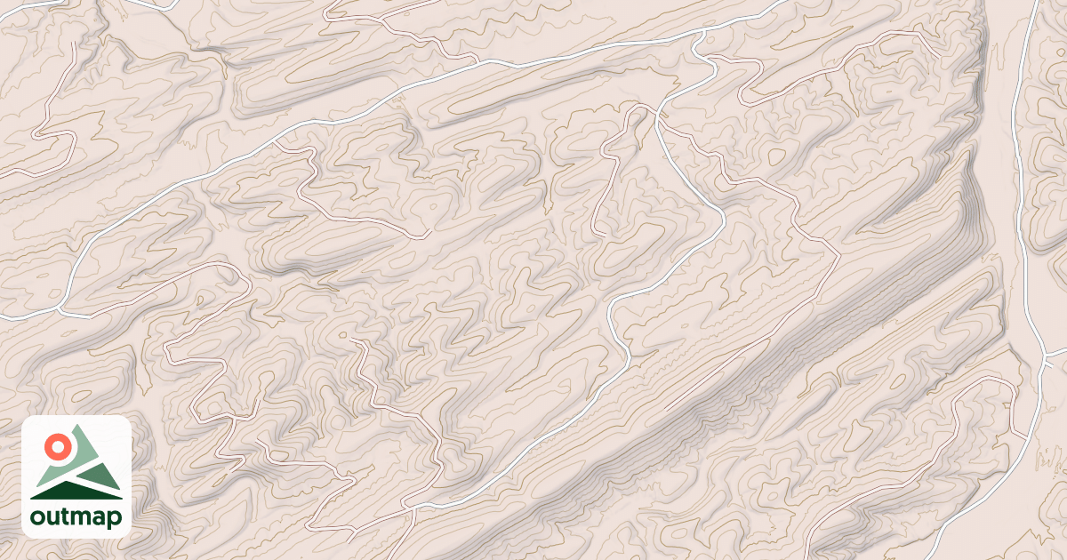 Map of EAST SPILLER