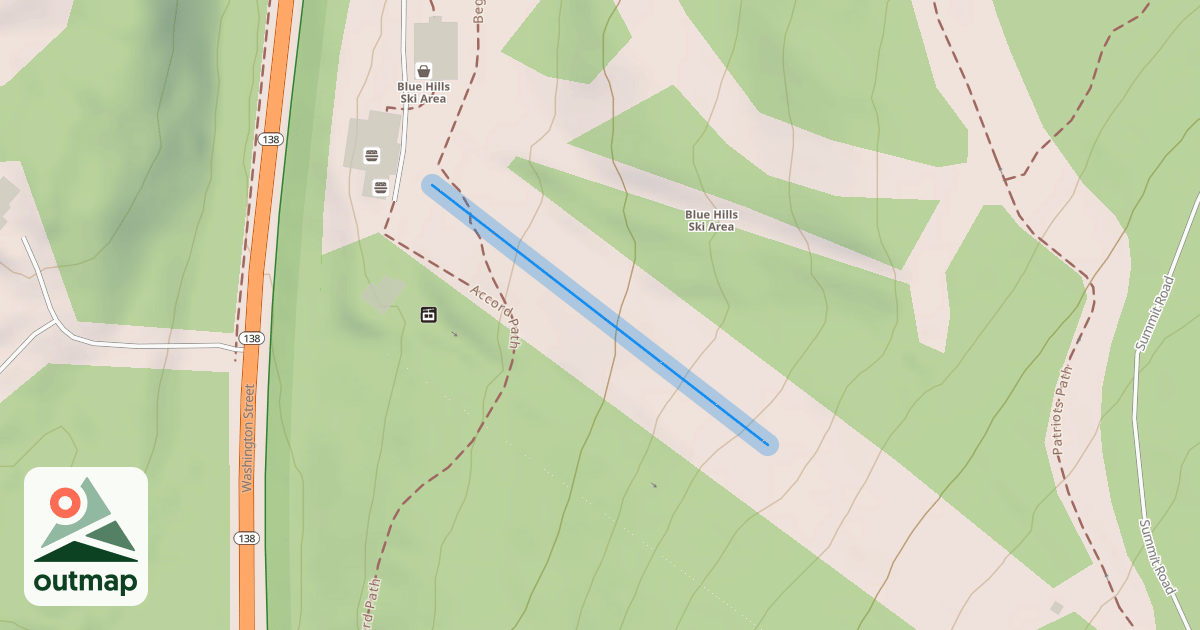 Map of Lower Big Blue