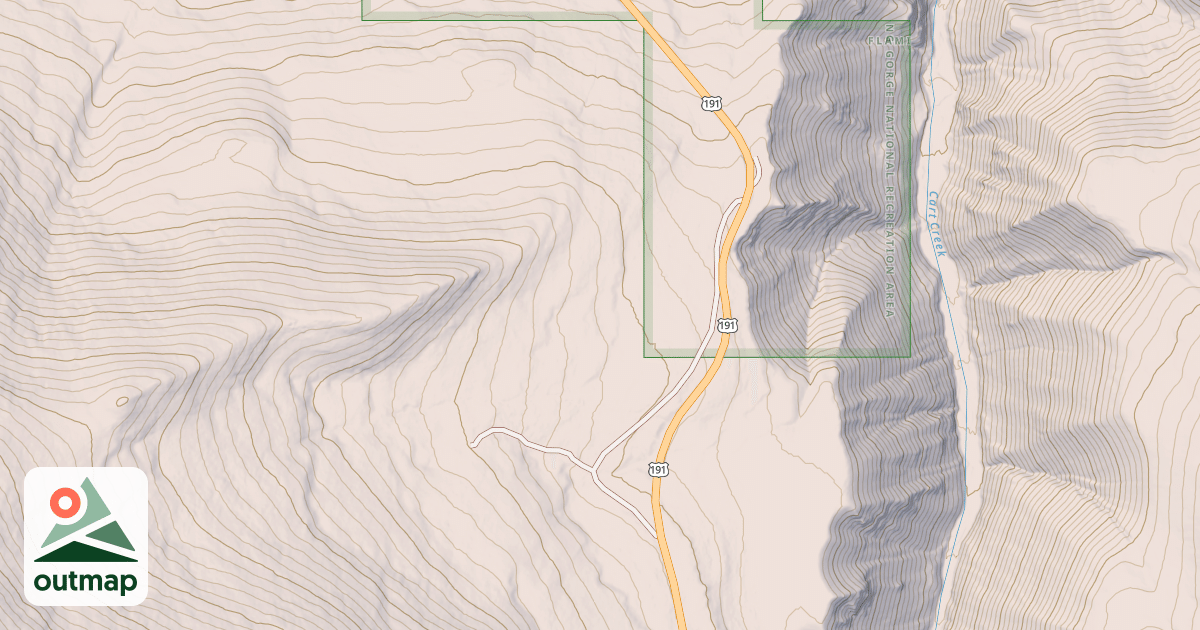 Map of DON HATCH MEMORIAL SNOWMOBILE