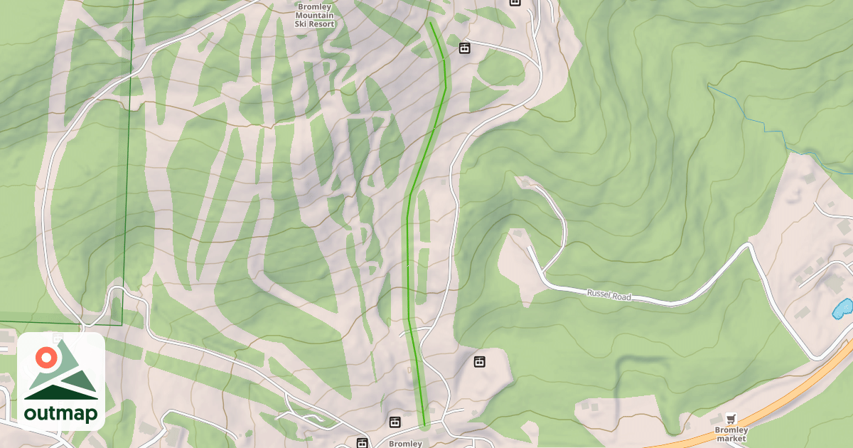 Map of Lower East Meadow