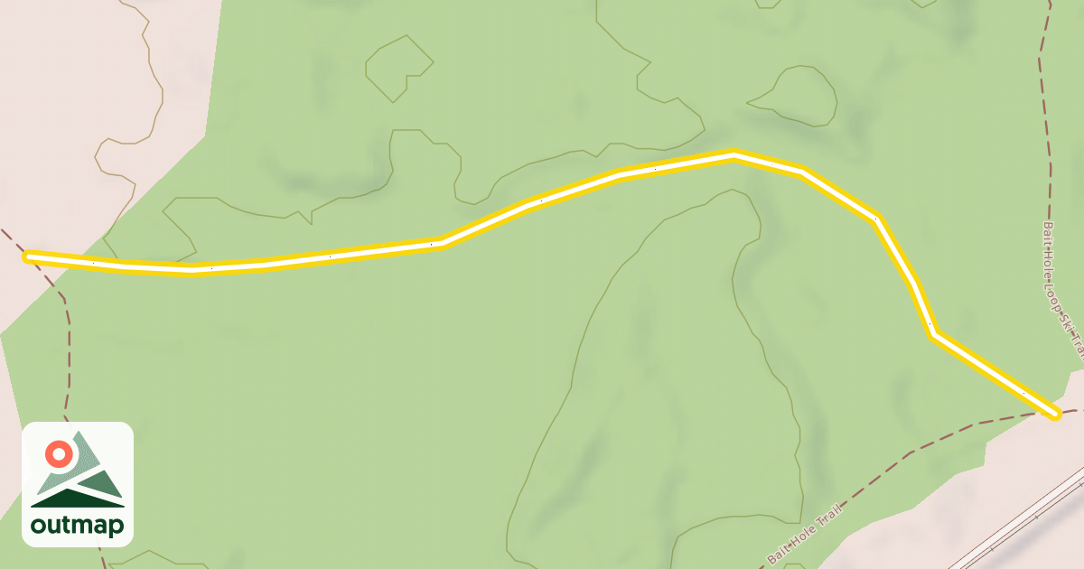 Map of Center Trail