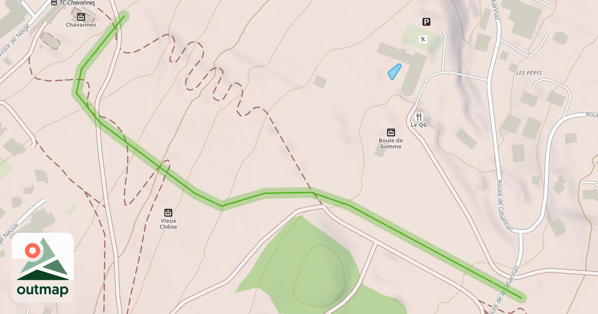 Map of Gentiane