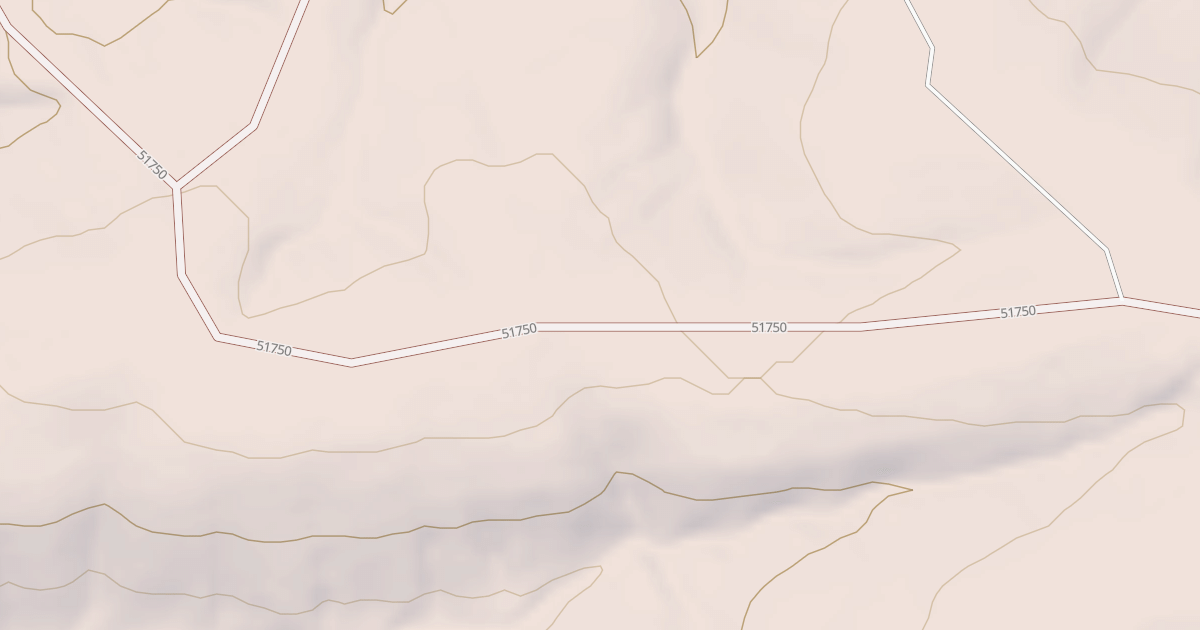 Map preview of USFS National Forest System Roads {03485FFD-7EC9-4C95-B00D-366B75829212}