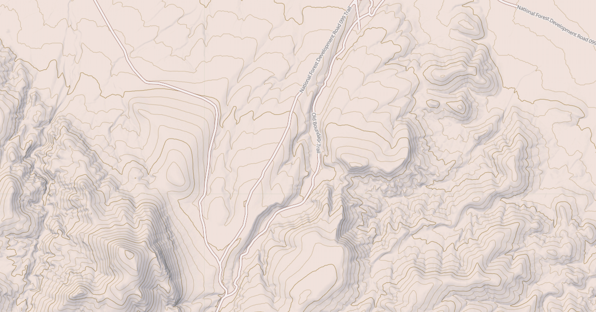 Map preview of OLD BOUNDARY TRAIL