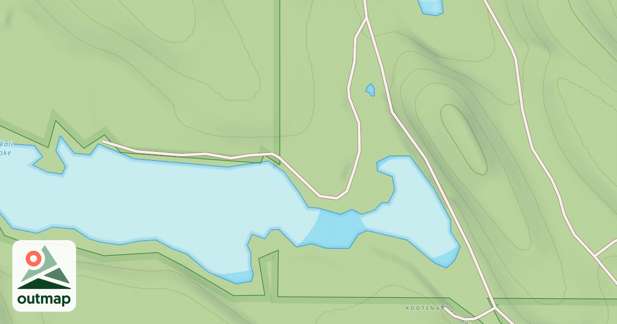 Map of ALKALI LAKE CAMP