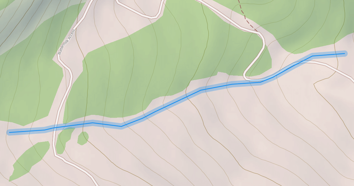Map preview of Sterner Gulch