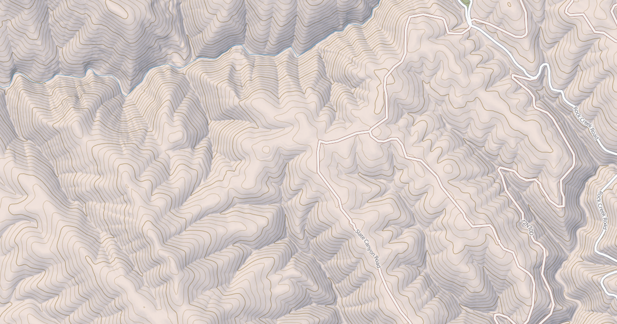Map preview of BALLARAT CANYON