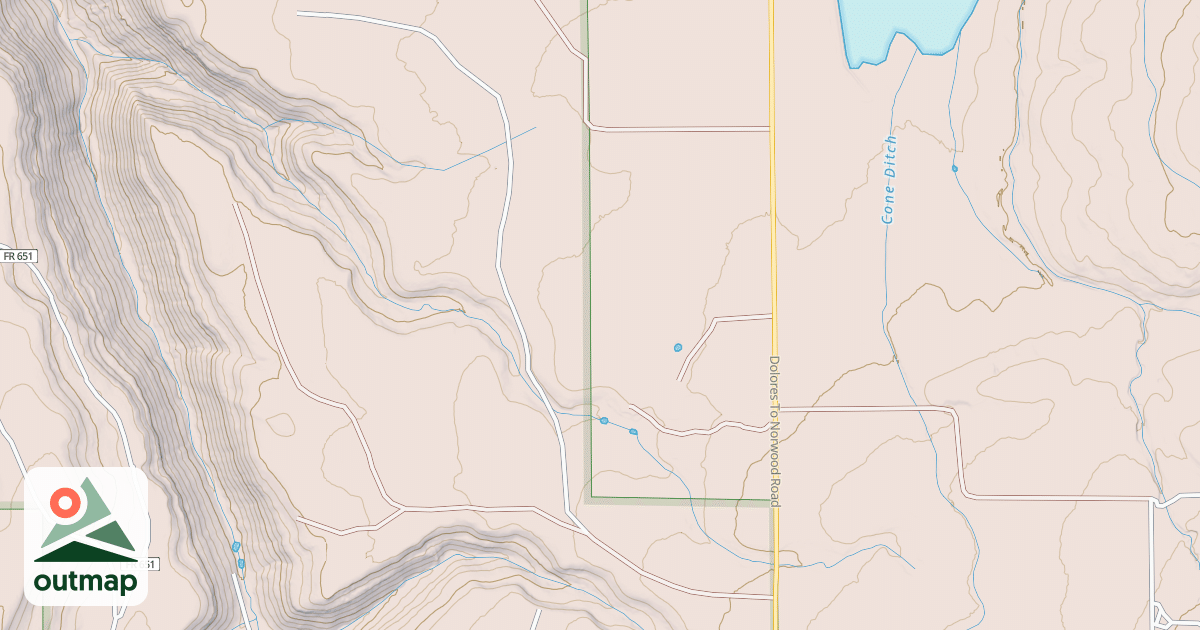 Map of EAST NATURITA
