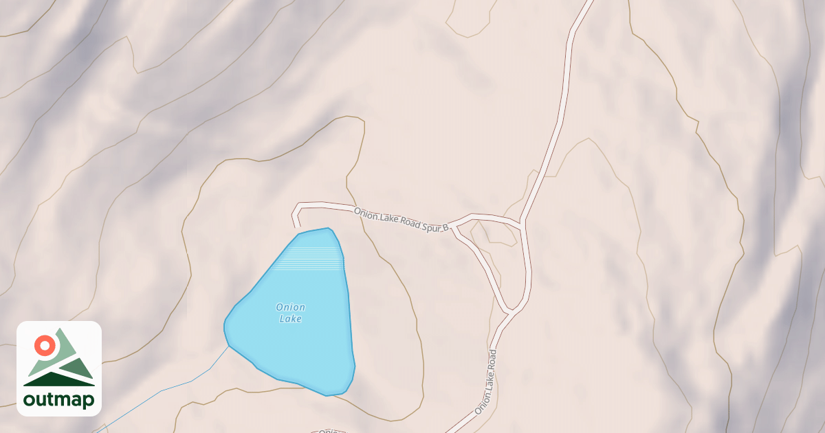 Map of ONION LAKE