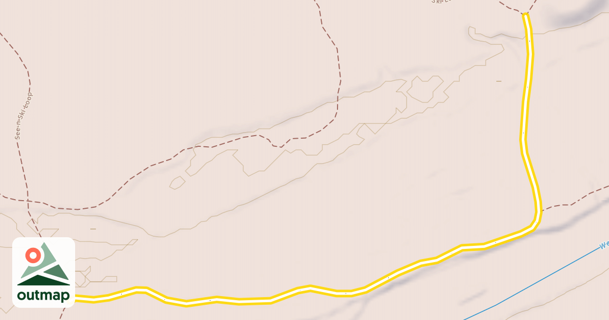 Map of See-n-Ski Loop