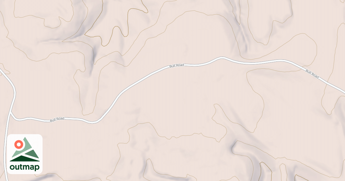 Map of W. COON CREEK SPUR