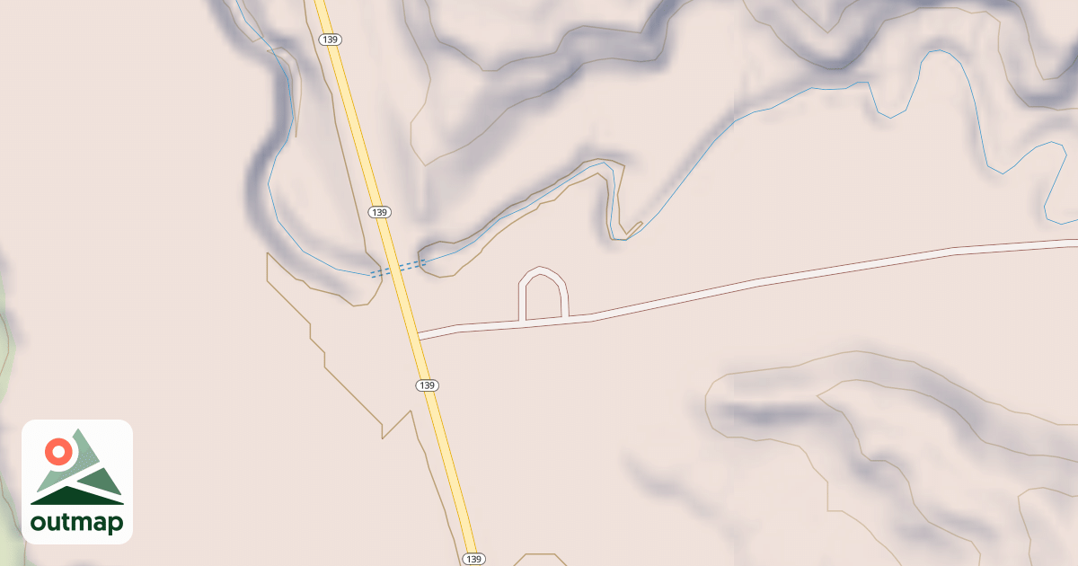 Map of Canyon Pintado Nhd Trail