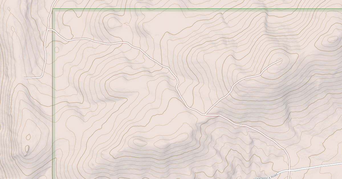 Map preview of BEARPAW MTN