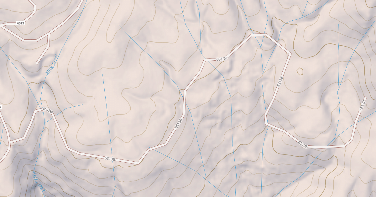 Map preview of CHEPO SADDLE B SPUR