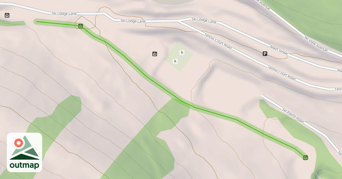 Map of Stowe Beginner Bowl