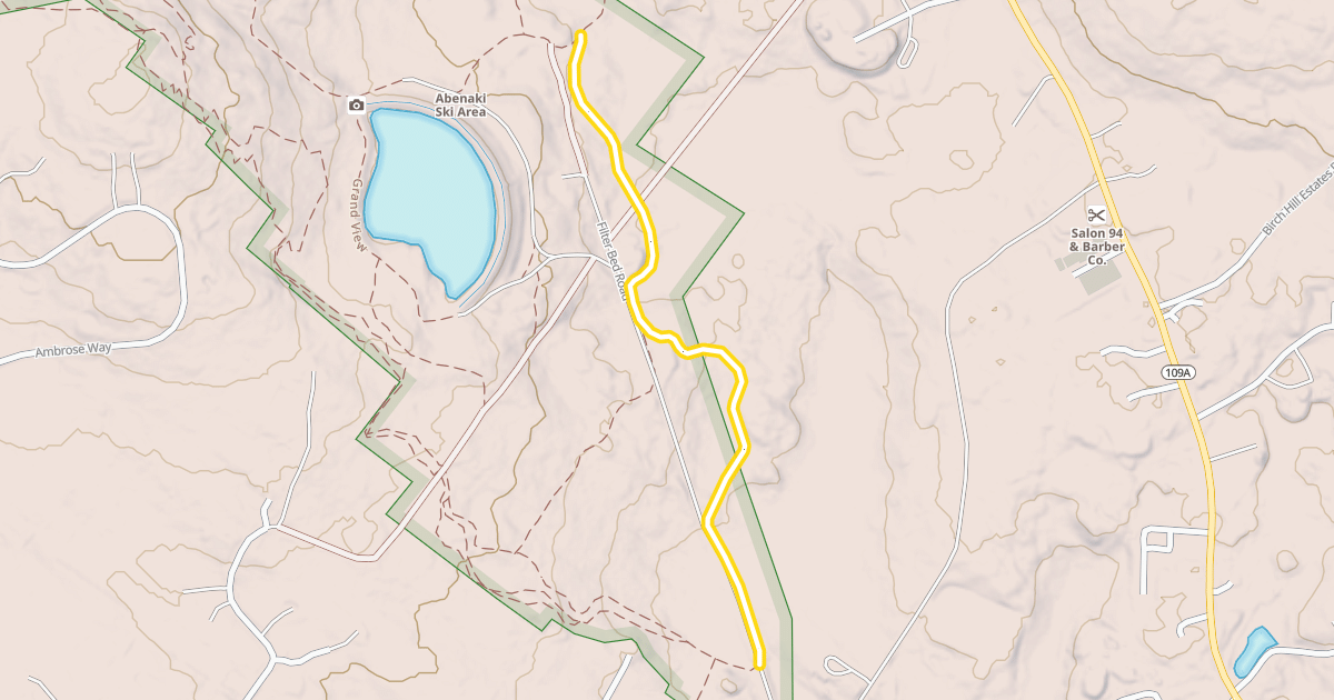 Map preview of Lower Bog Hill Run