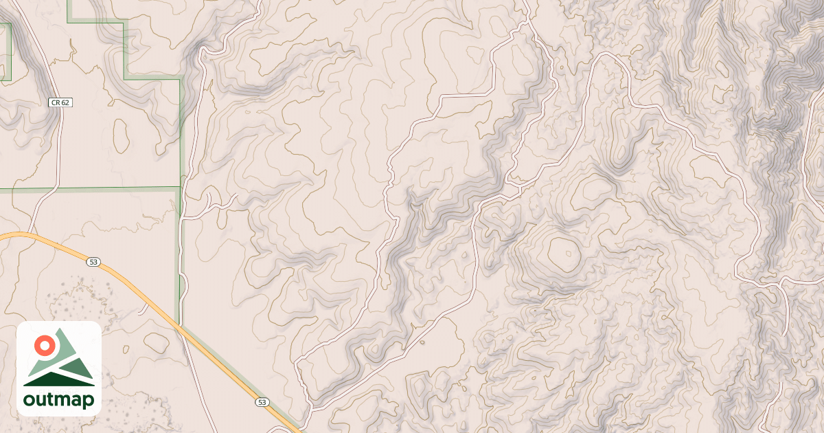 Map of USFS National Forest System Roads {B56B27FD-EAE4-4AB4-AEC3-8C522DC92E84}