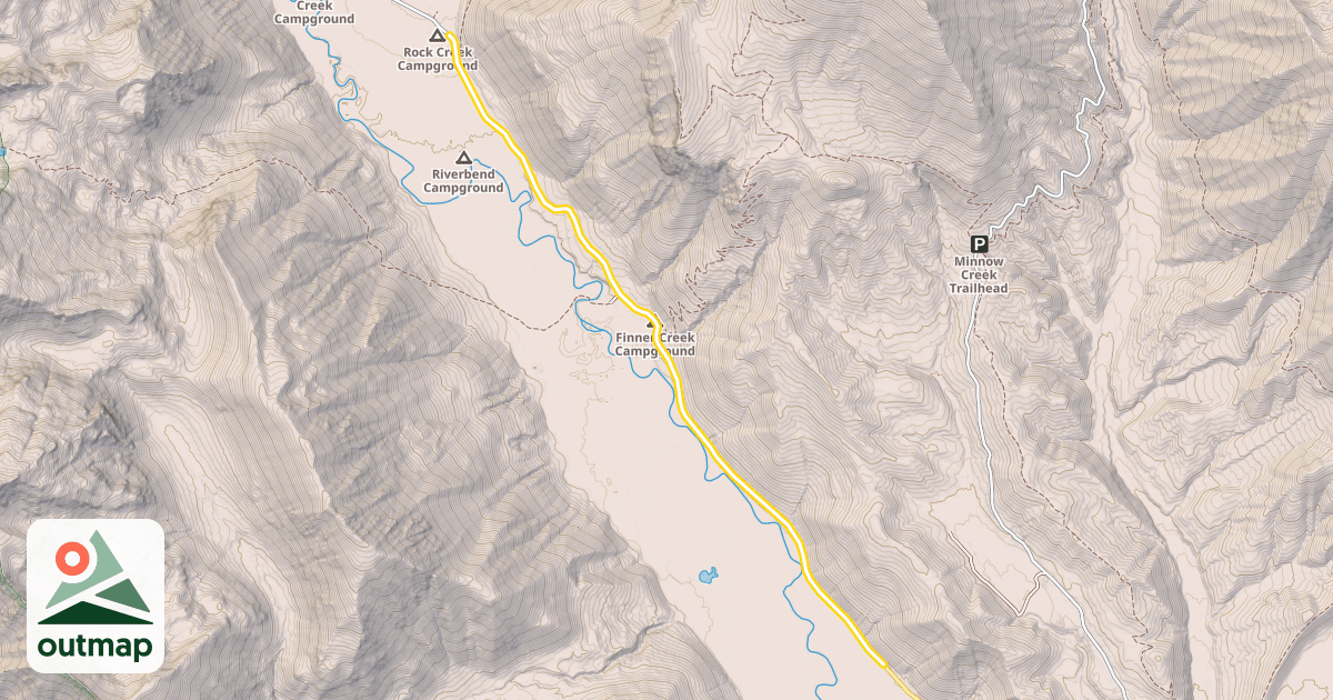 Map of Chiwawa River Road