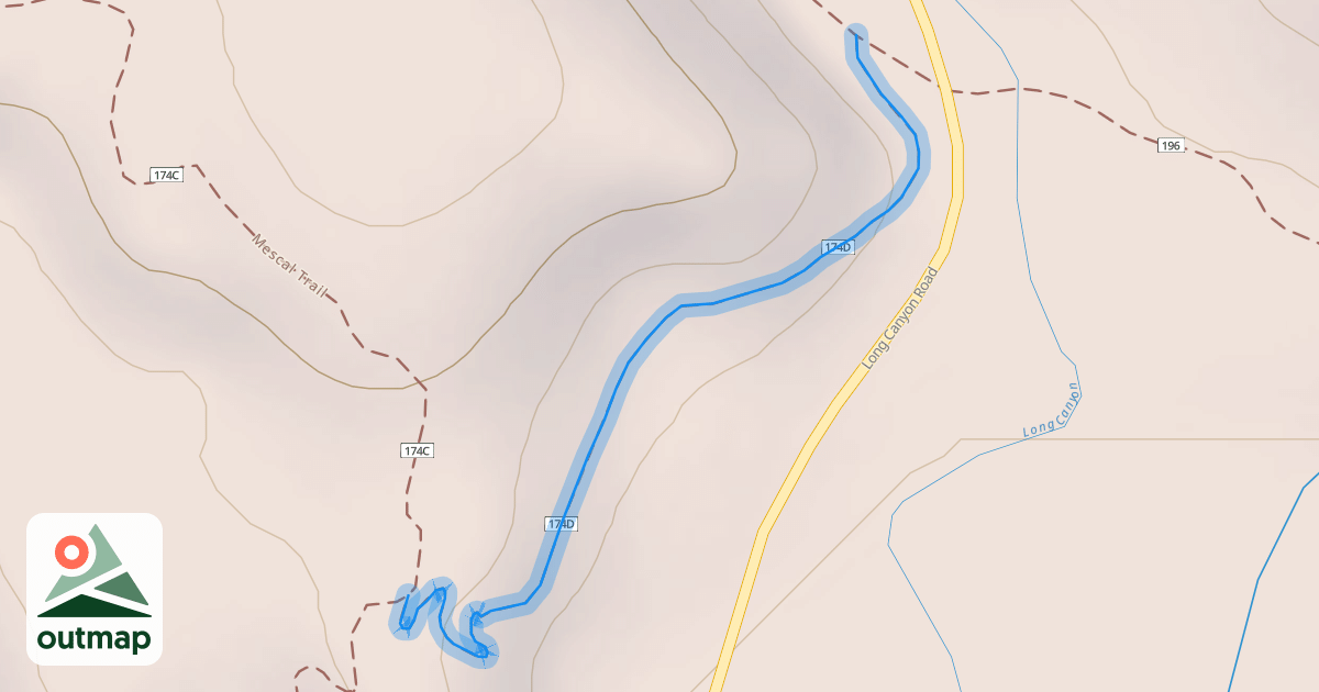 Map of Mescal Connector