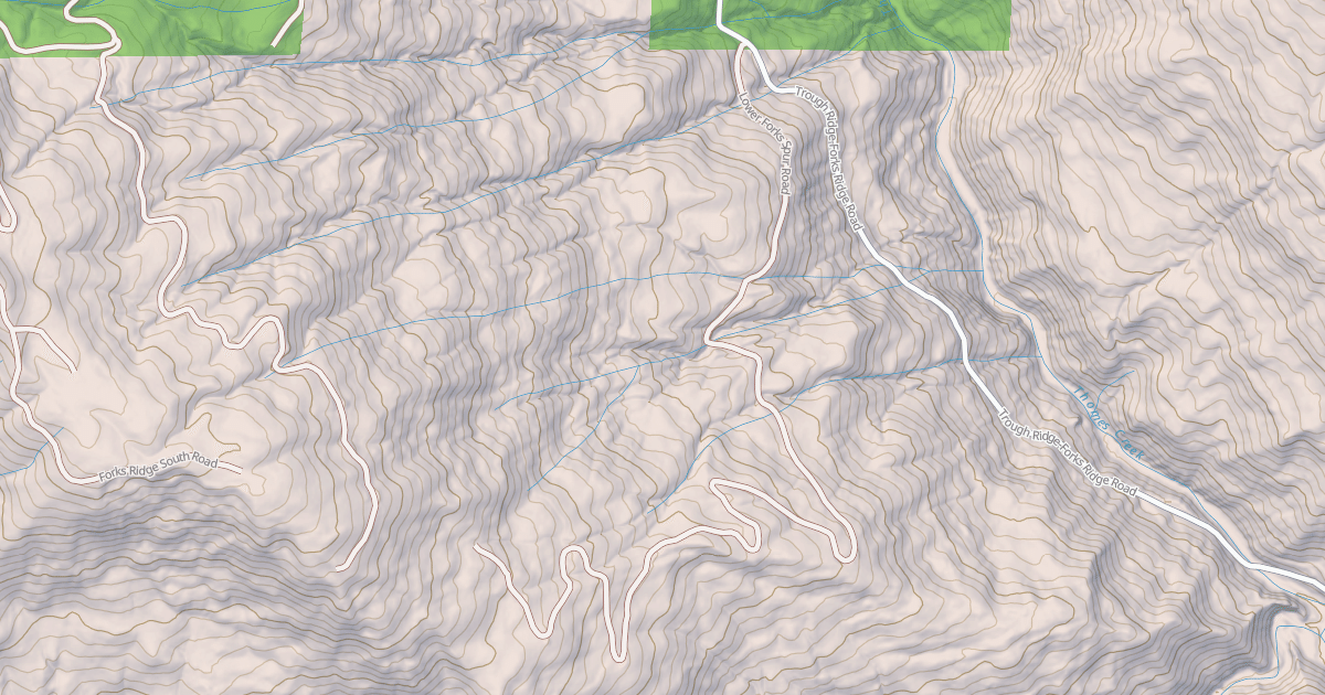 Map preview of LOWER FORKS SPUR